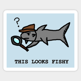 The Famous Fish Detective Magnet